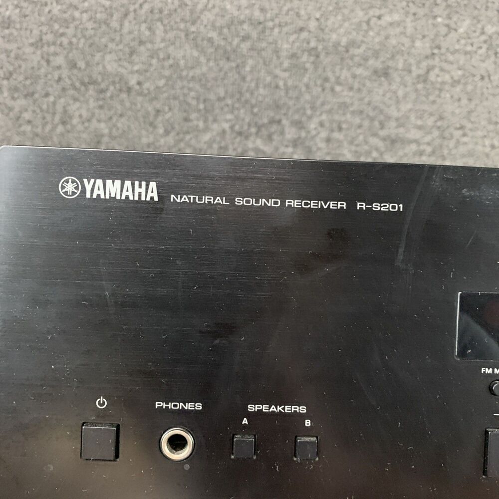 Yamaha R-S201 Natural Sound Stereo Receiver AM/FM Tuner Tested - Picture 2 of 8